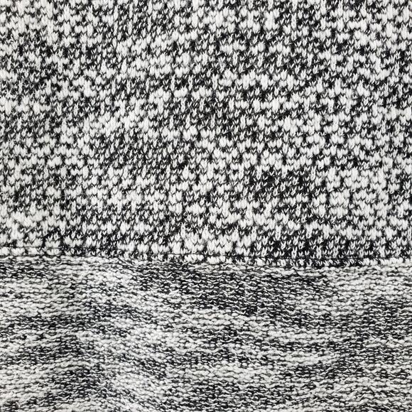 Lou & Grey Minimalist Coz Luxe Mix Knit Cowl Neck Marled Heather Grey Sweater S - Picture 9 of 9